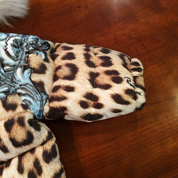 ROBERTO CAVALLI**Fur Hooded Down Coat 3-6 mo. $795 - Picture 8 of 8